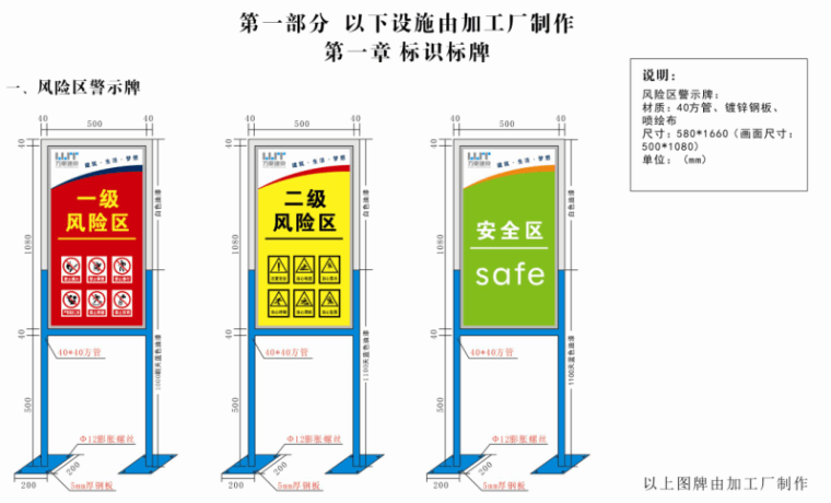 建筑工地设施制作标准化图册-灵感屋