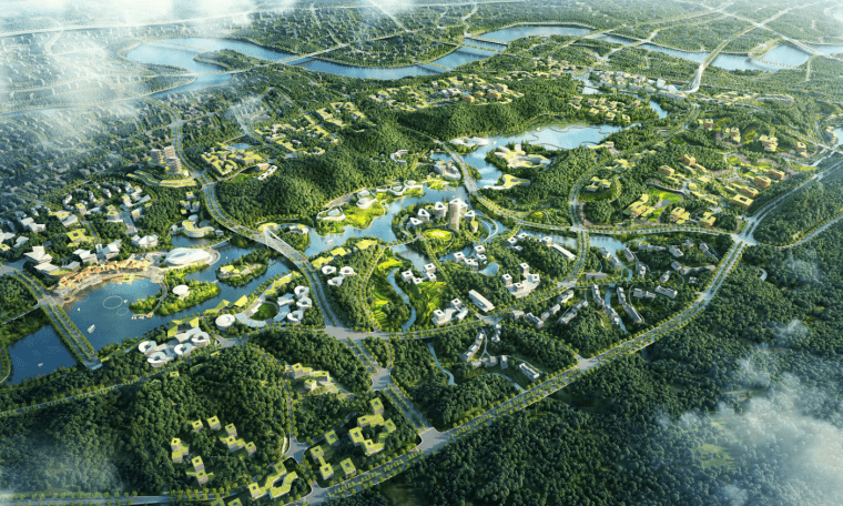 生态绿洲科技创新城市文旅规划详细设计-灵感屋