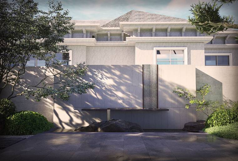 新中式私家庭院景观设计-灵感屋