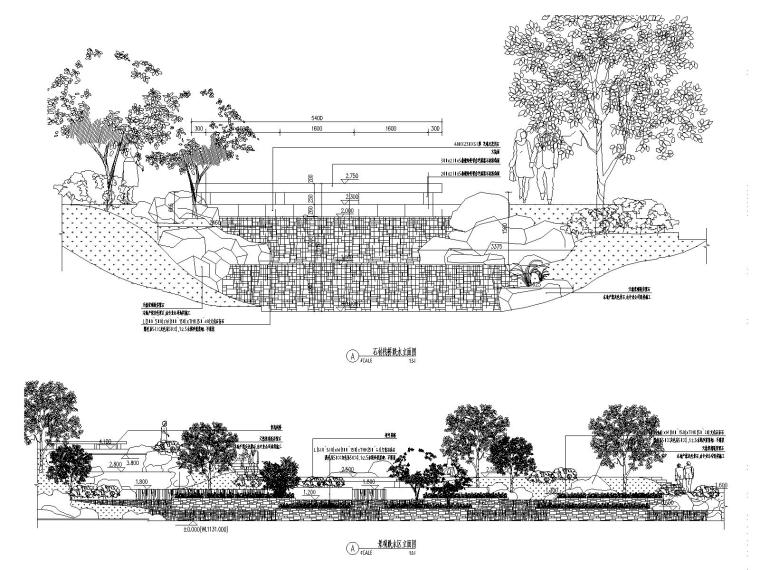 美域示范区及中央公园区景观报规全套cad施工图-灵感屋