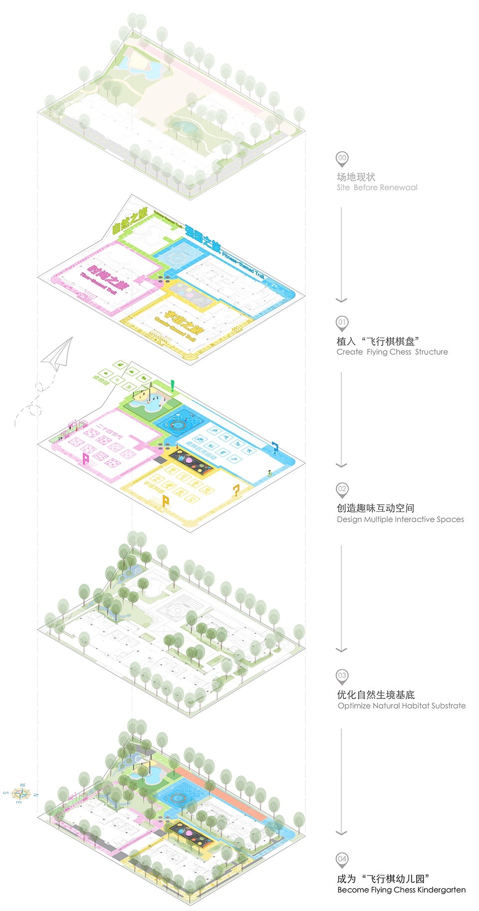 上海飞行棋幼儿园景观设计-灵感屋