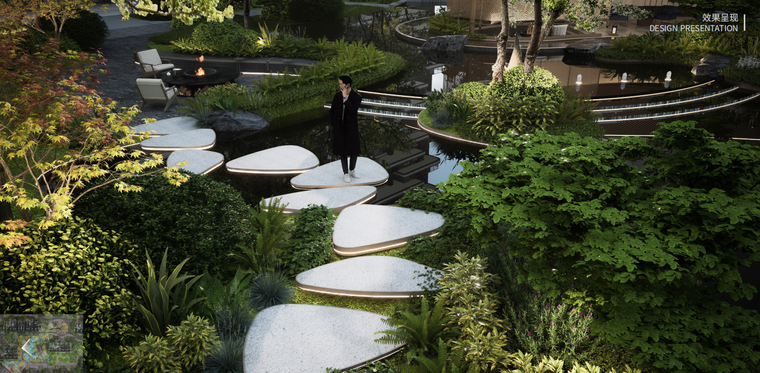 陕西高档住宅景观设计方案：现代风格第四代住宅126页PDF文本+效果图全解析-灵感屋
