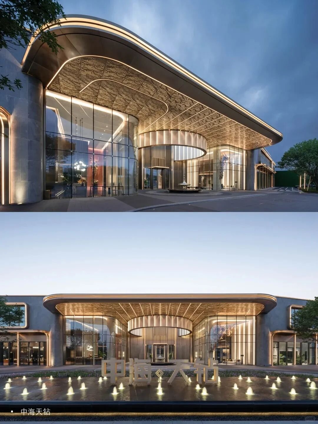 【高端社区大门设计指南】53个实景案例解析：从材质甄选到智能安防的全维度打造逻辑-灵感屋