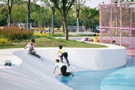 Huachiao Vibrant Sports Park / SoBA 华桥活力体育公园 / SoBA - 外部摄影