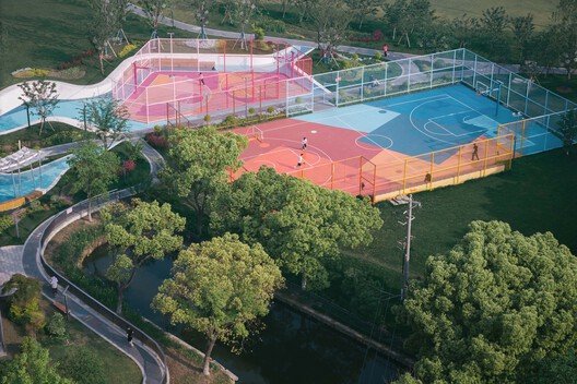 Huachiao Vibrant Sports Park / SoBA 华桥活力体育公园 / SoBA - 图片 12,共16张