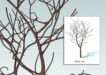 SKETCHUP 3D TREES COLLECTION 3 | 3D Sketchup trees collection 3