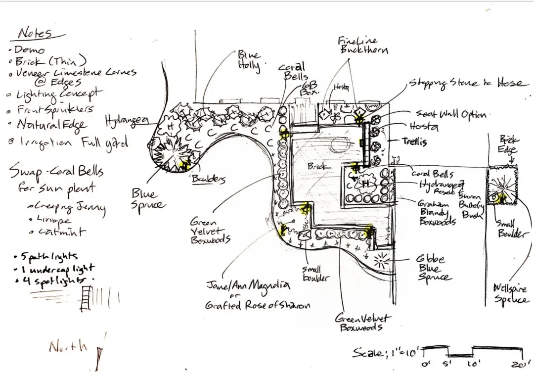 图片来源:Royal Creations Landscaping。
