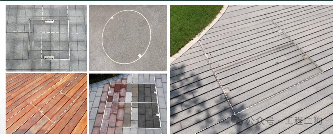 装饰井盖与景观绿化施工全攻略：石材排版、草坪衔接、绿篱美化及排水系统安装细节详解-灵感屋