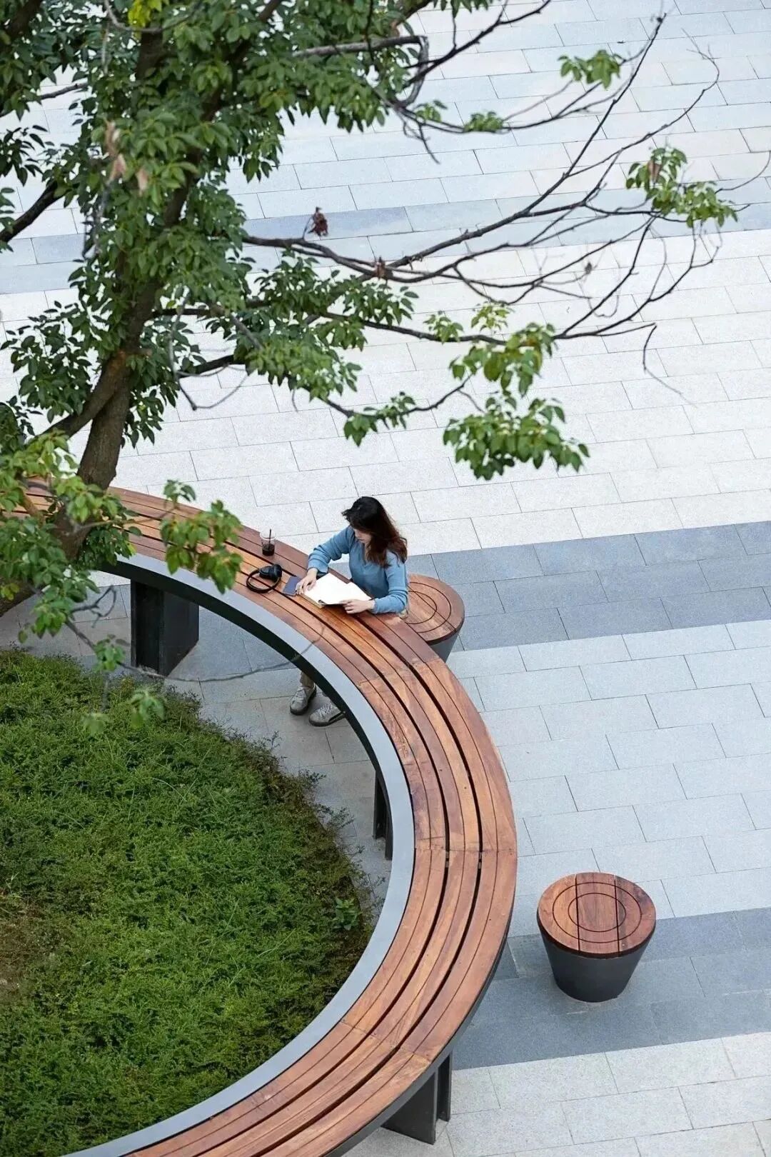 商业办公区景观设计新趋势：体验与科技融合的绿色第三空间-灵感屋