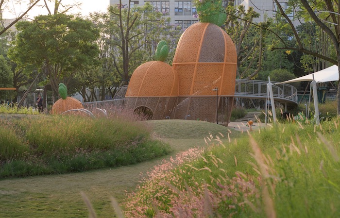 成都屋头公园：大小景观打造的城市更新典范，老城区里的野趣客厅与自然书房-灵感屋